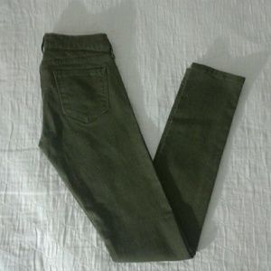 Super Skinny Army Green Arizona Jean Co.